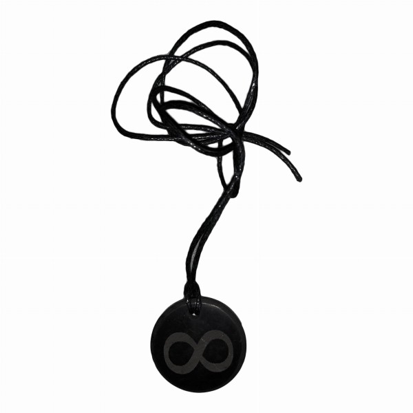 Shungite pendant "Infinity"
