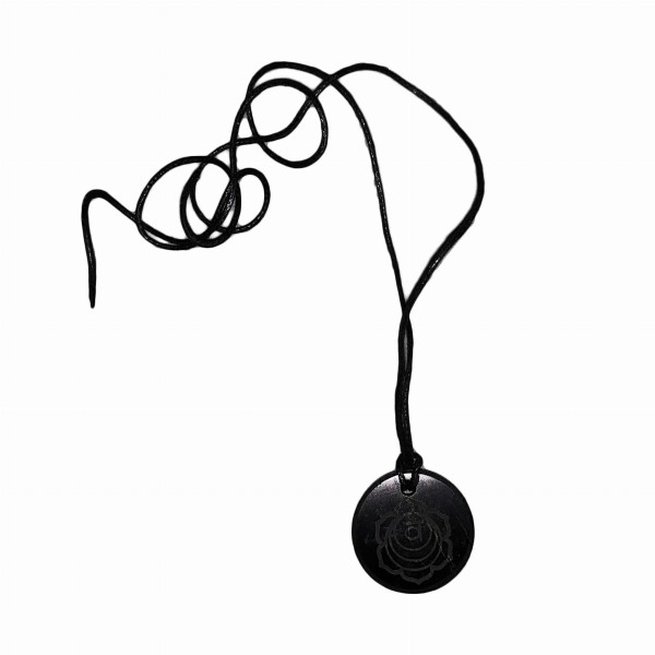 Shungite pendant "Svadhistana"