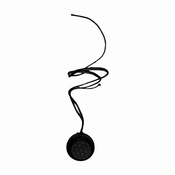 Shungite pendant "Flower of life"