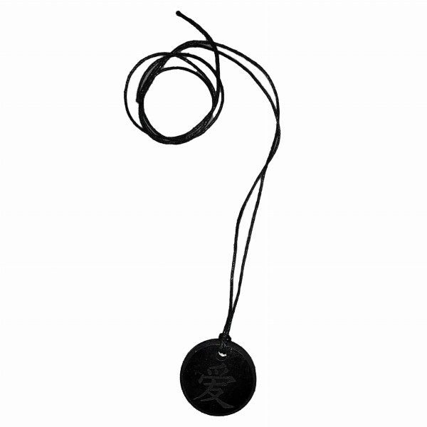 Shungite pendant "Love"