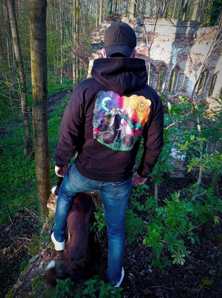 Hoodie LSD - black