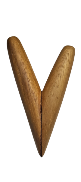 Kuripe Made of Teak Wood  (Tectona grandis)