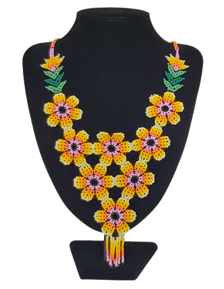 Naszyjnik Etniczny "Sol brilhante"
z Kolumbii (Putumayo)