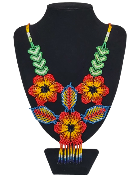 Naszyjnik Etniczny "Três Flores" z Kolumbii