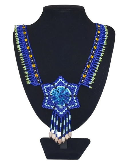 Naszyjnik Etniczny "Estrela Azulz" z Kolumbii