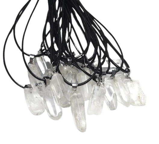 Naszyjnik Kryształowy "White Pillar"