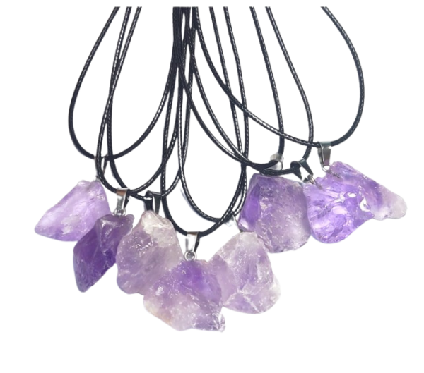 Naszyjnik Kryształowy "Amethyst"