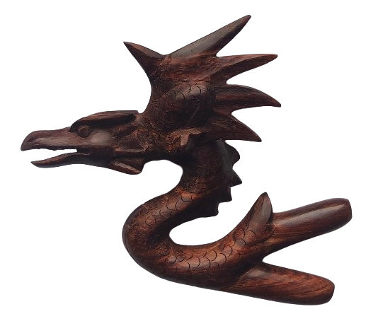 "DRAGON FLYING" Kuripe from Tamarind Wood (Tamarindus indica)