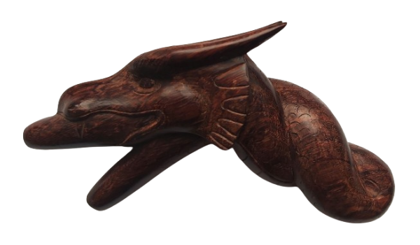"DRAGON" Kuripe from Tamarind Wood (Tamarindus indica)