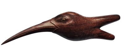 "COLIBRI HEAD" Kuripe from Tamarind Wood (Tamarindus indica)