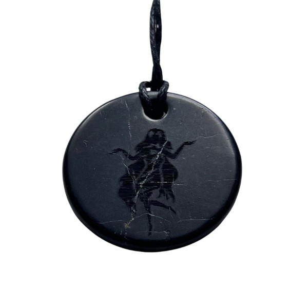 Szungitowy wisiorek "Virgo"