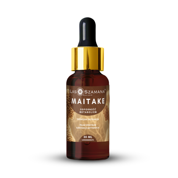 Maitake Ekstrakt  Roślinny 30 ml. ODPORNOŚĆ I METABOLIZM