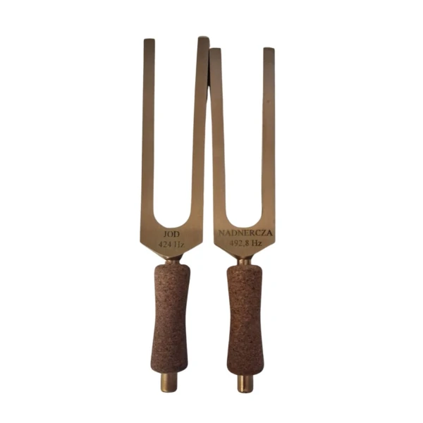 Tuning Forks Iodine 424 Hz and Adrenals 492.8 Hz 
