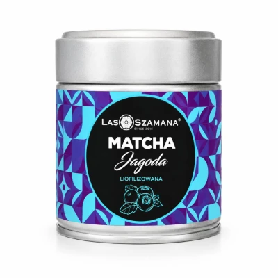 Matcha Liofilizowana Jagodowa