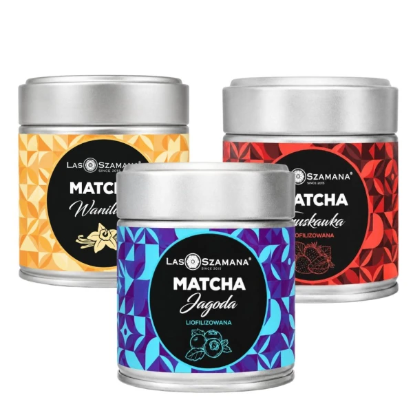 Matcha Zestaw 3 Smaki
