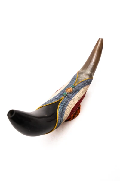 "RIO" Decorated Tepi from Horn