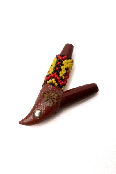 "VUELO" Kuripe z drewna Palo Sangre (Brosimum rubescens)