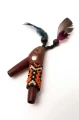 "ESPIRITU" Kuripe z drewna Palo Sangre (Brosimum rubescens)