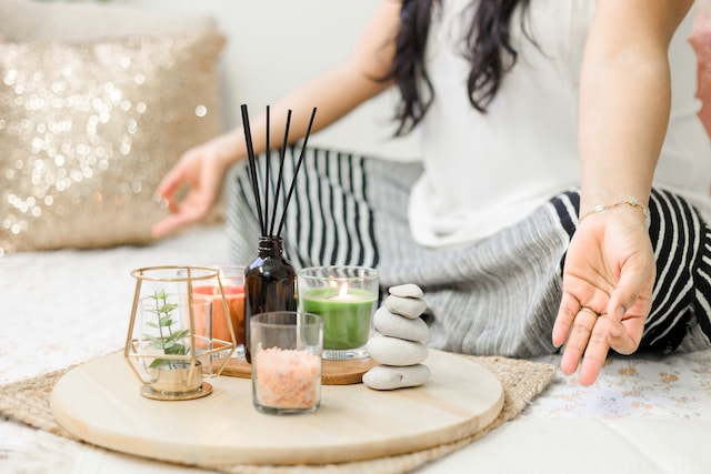Elevate Your Meditation Space: Harnessing the Power of Palo Santo, Incense, and Natural Elements